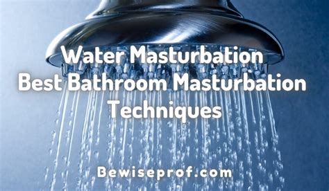 bathtub masturbation